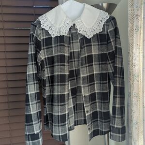 Sezane Phoebe Shirt Size FR 34